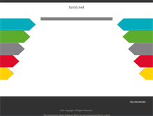Tablet Screenshot of lucio.net